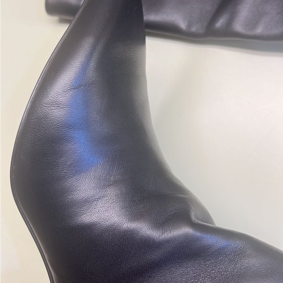 AGL Black Over-the-Knee Boots Sleek Design - Picture 4 of 7